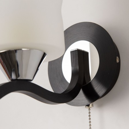 Sconces Citilux "Sierra" CL119411, 10.7x18 cm, 1x75W, e27, black color-8