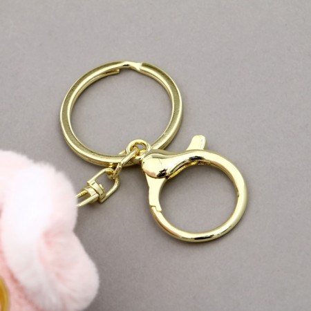 Soft toy "Bunny" with glasses, 12 cm, color mix-3