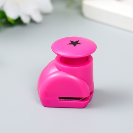 The hole -of -the -figable button "Star" d = 1 cm 4.3x4x3 cm mix-2
