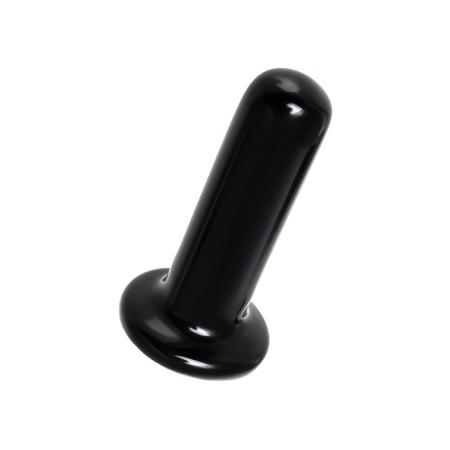 Sexus Glass glass mini-vibrator, glass, black, 10 cm-2