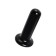 Sexus Glass glass mini-vibrator, glass, black, 10 cm