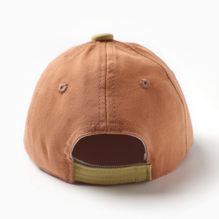 Cap "baseball cap" children, brick color, size 44-46-2
