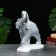 Figure "Elephant Indian" Antik, 32x15x36cm