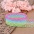 The rainbow is bright