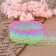 Capricon lace "Rainbow Light", 28 mm × 10 ± 1 m, color multi -colored No. 4