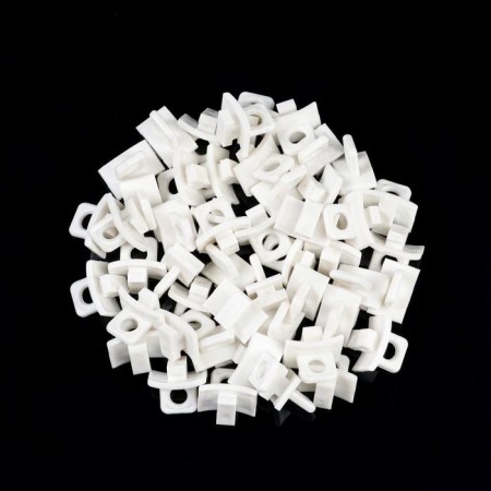 A plug on the cornice, 15x15x10 mm, plastic, white color-6