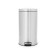 Brabantia Classic garbage bucket, two -section, with a pedal, steel color, 2x20 liters