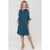 Female dress, size 56, turquoise color