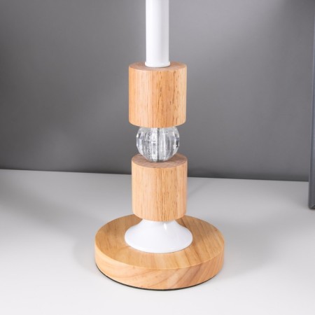 Arisa table lamp E27 40W white 25x25x42.5 cm Risalux-3