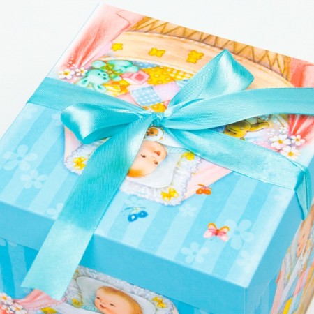 Self -charged box "Children's" boys 15x15x15 cm-2