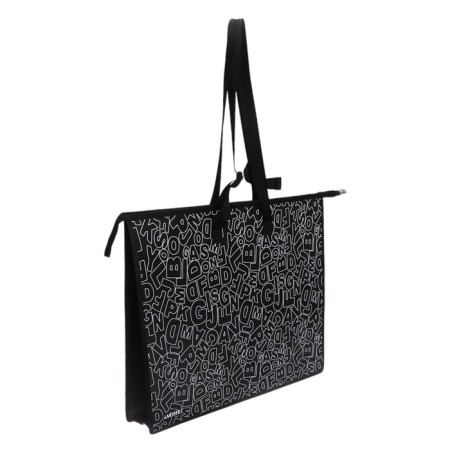 Folder for drawings and drawings A2, 650 x 470 x 100 mm, with handles, zipper plastic on top of Devente Word, inner pocket-2