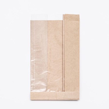 Crafts package, V-shaped bottom, with a longitudinal window 33 x 16 x 11 cm-4
