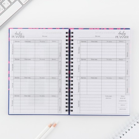 Planing for recording customers A5, 98 sheets, on the crest "Master"-3