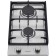 The hock surface NordFrost HS 3022 x, gas, 2 burners, stainless steel