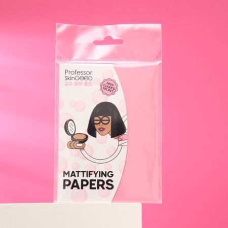 Professor skingood mattifying papers matting faces, 50 pcs.