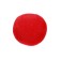 Clown's nose, red color