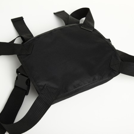 Babberry bag with lightning, external pocket, black color-11