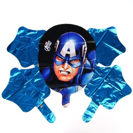 Set of foil balls "Happy Birthday", Avengers-3