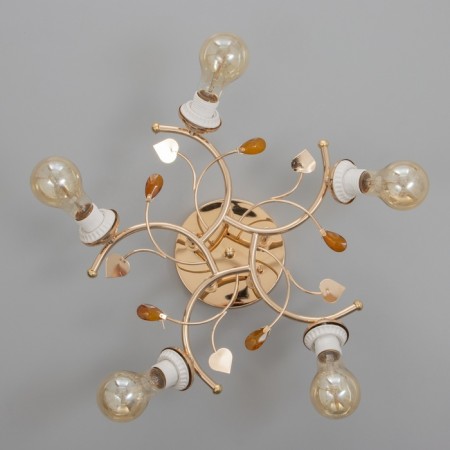 Greta chandelier BP 5x40W E27 Gold Model: 2600553-3