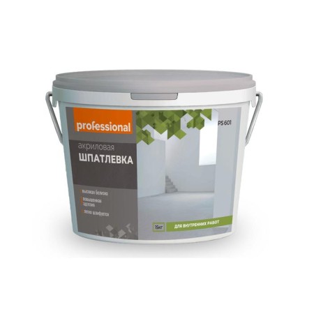 Acrylic putty for internal work, 15 kg