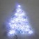 Girland "Mishura" 1 m Rosa, IP20, pearl thread, 22 LED, 8 layers, D = 3 cm, glow white, CR2032X2