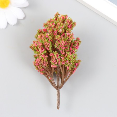 Artificial plant for creativity plastic "Pink tree"