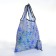 Household bag without fastening, folding, blue color