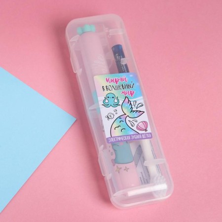 Electric toothbrush "Magic World", 19.2 x 5.5 cm-6