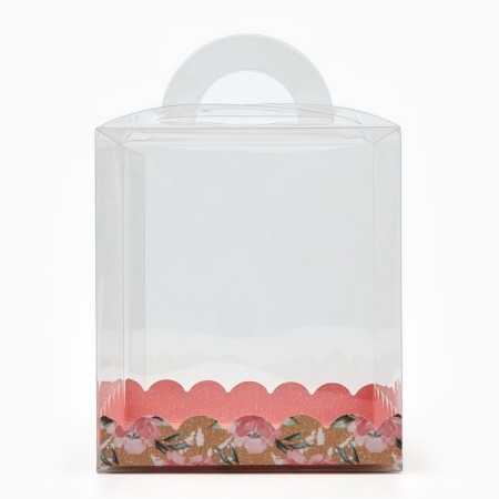 Confectionery box, chest, packaging, Present, 16 x 16 x 18 cm-4