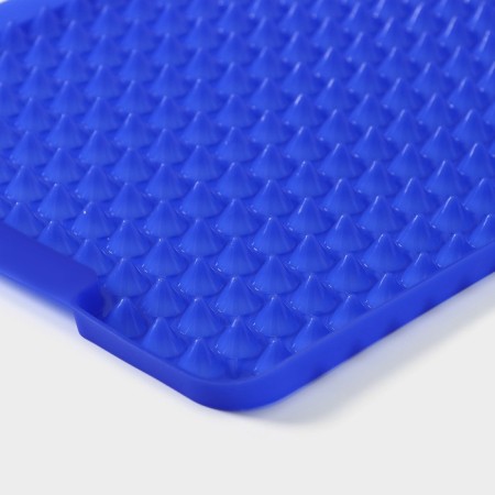 Antijir mat, silicone, 28 × 21 cm, blue color-2
