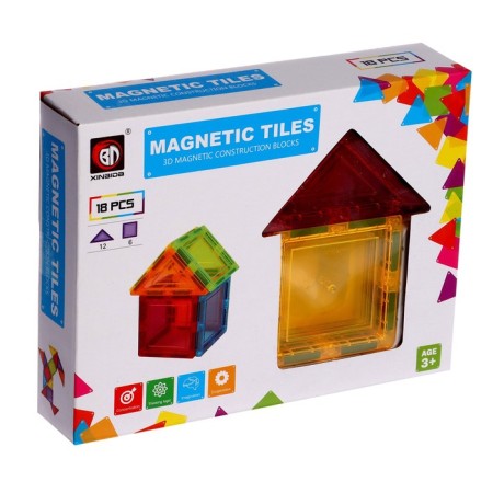 Magnetic designer "Magic Magnet", 18 parts-5