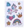 Diamond mosaic-sticker with full filling for children "Fabulous Unicorn"