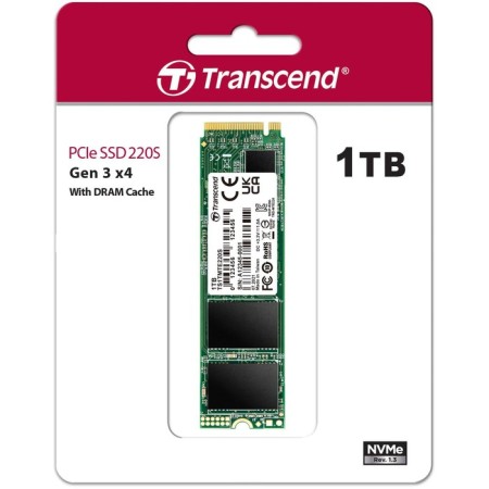 SSD Transcend PCIE 3.0 X4 1TB TS1TMTE220S M.2 2280-3
