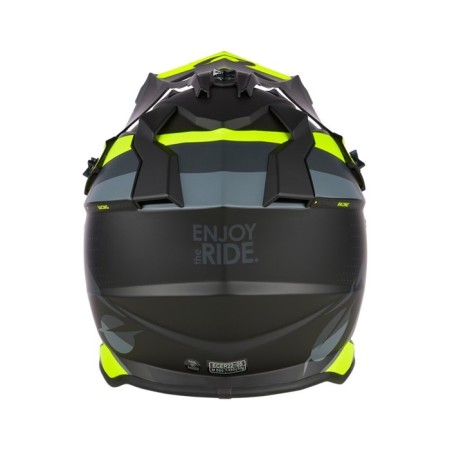 Short shy O’Neal 2series Spyde v.23, ABS, matte, gray/yellow, XL-1