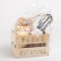 Gift Kitchen Gift Kitchen: a towel, a mittens, a kitchen blade, a whisk, a sponge