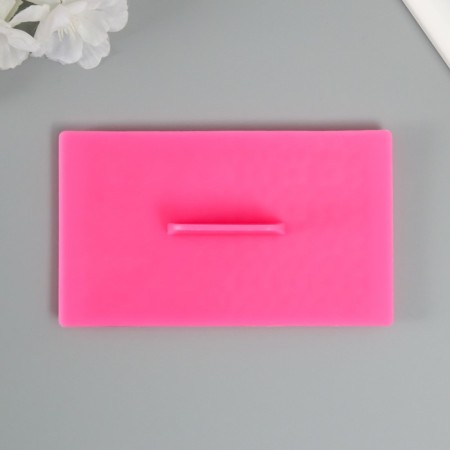 Plastic stamp "Square of triangles" 12.8x7.5 cm-3