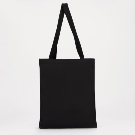 Bag Schoper "Save Nature", without lightning, without lining, black color-2