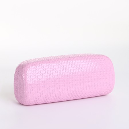 Case for glasses on the cracker, length 15 cm, pink color