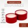 Box - tube 2 in 1, with a transparent cover "wine", 21 x 11 - 18 x 10 cm
