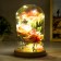 Nightlight "Flowers and butterflies" LED from batteries 3HAAA 13.5x13.5x20.5 cm Risalux