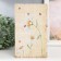 Safe Brush Tree to the leatherette "Chamomile and God's cows" 21x13x5 cm