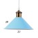 Lamp Bayerlux 1244/1bl E27 40W Blue 22x22x8.5-108 cm