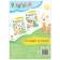 Set 3 in 1 "My Farm": 11 puzzles-chains, a book with stickers, coloring