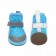 Cross shoes, set 4 pcs, 2 size (4.4 x 3.4 cm), blue