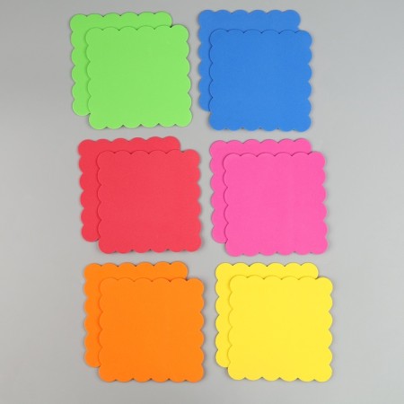 Set of figures from EVA "Square", 12 pcs., Mix color-2