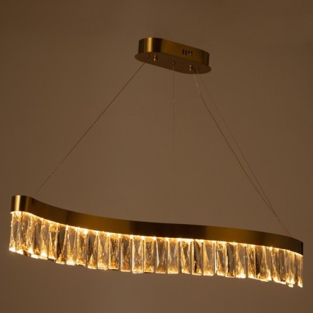 Luer with DPD "Boges" LED 132W 3000-6000K gold 98x14x5 cm Bayerlux-4