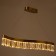 Luer with DPD "Boges" LED 132W 3000-6000K gold 98x14x5 cm Bayerlux