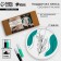 Set for creating a gypsum pallet with paints "Circle"