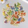 Stickers for creativity "World of butterflies" embossing gold set 48 pcs 9x7x0.8 cm