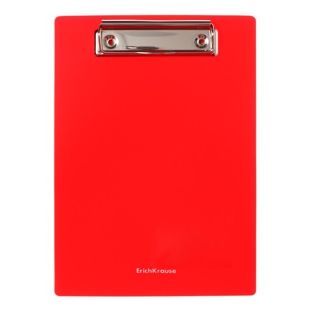 Plastic tablet with a clip A5, 1.3mm, Erichkrause Matt Classic, Mix-4